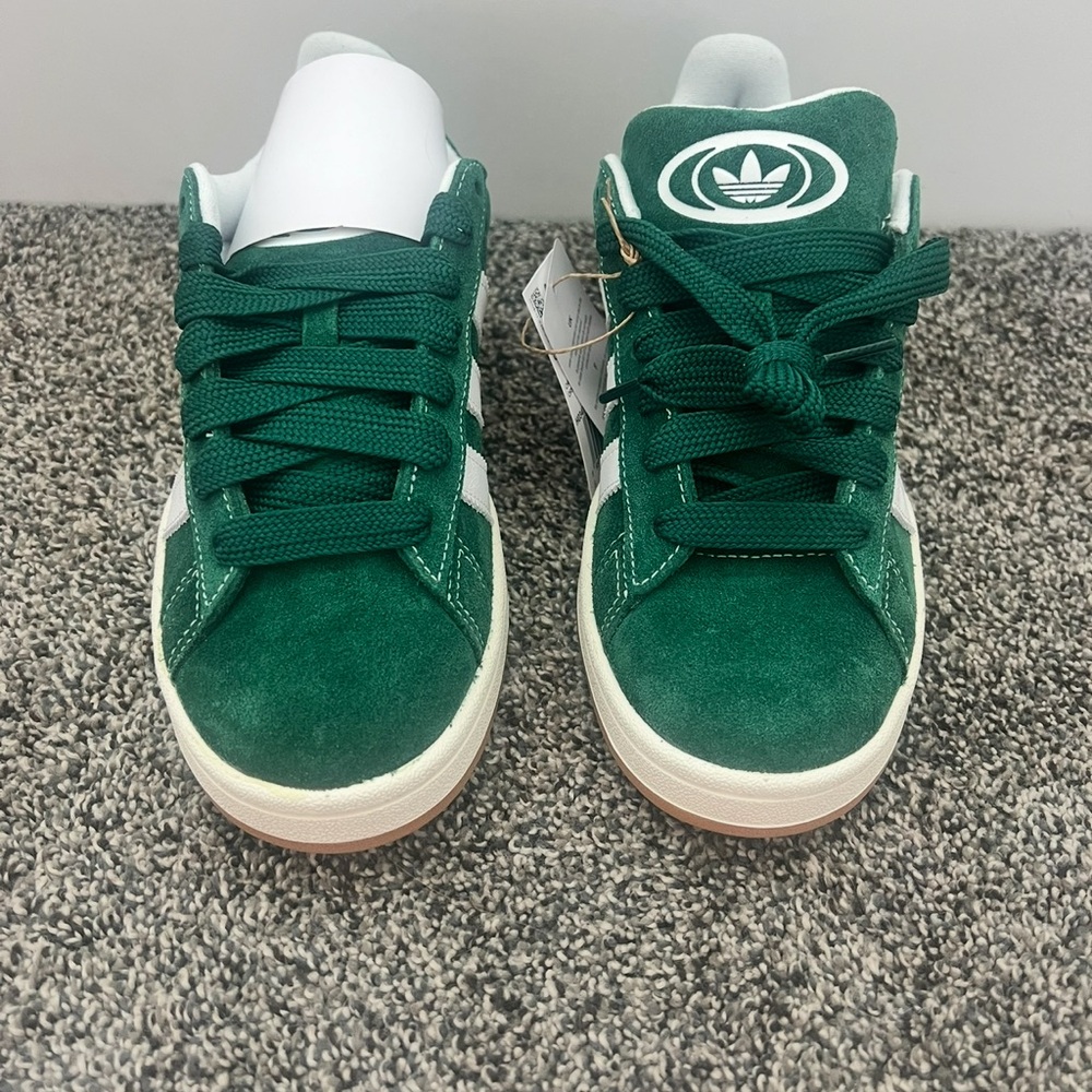 Adidas Campus 00s Green/White/Gum Mens Skate Shoe ID1437 NEW size 6.5 mens